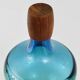 Coloured Tropico carafe in glass by Göran Wärff for Pukeberg, Sweden, 1960.