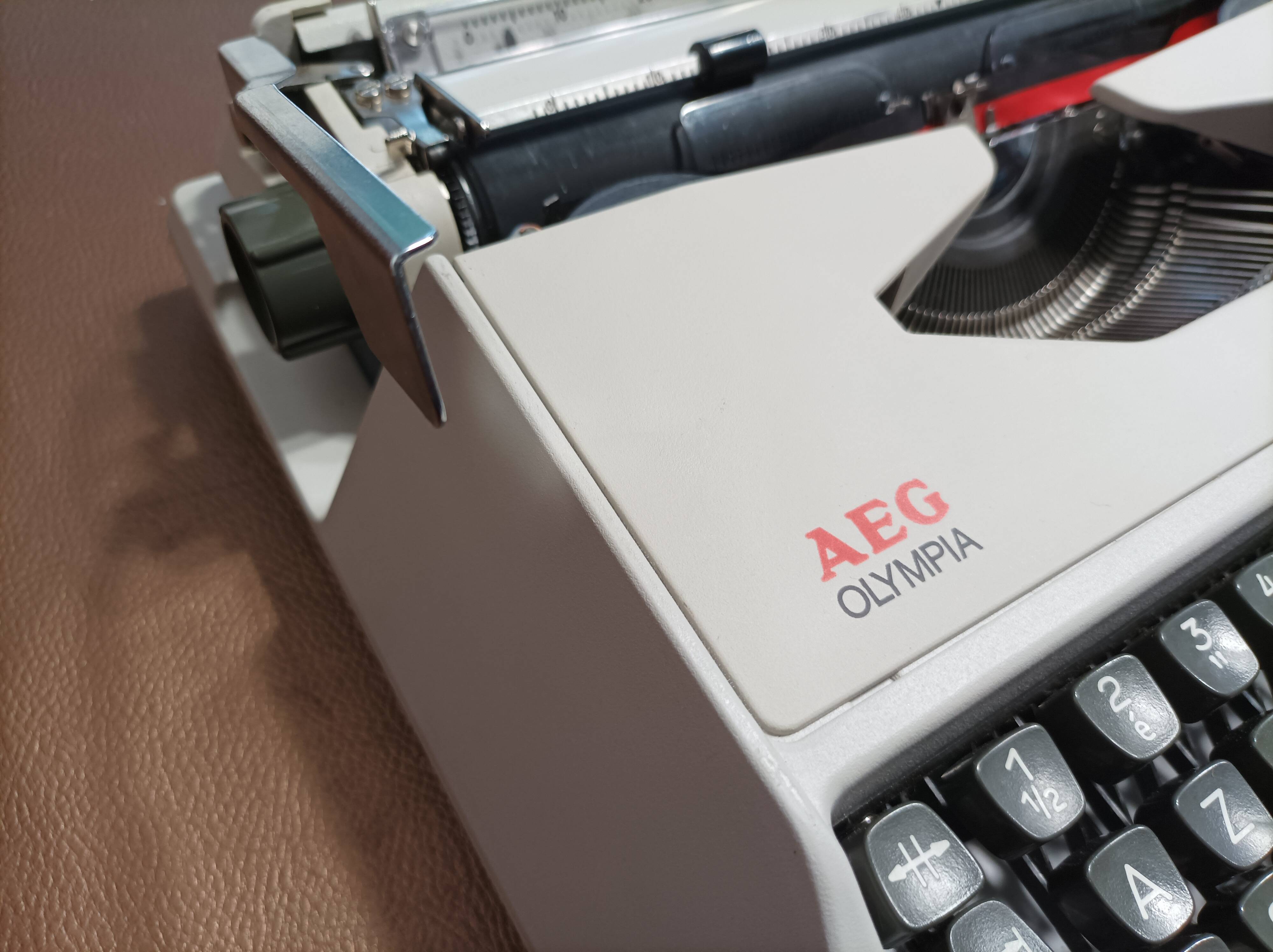 AEF Olympia Splendid typewriter from the 80s