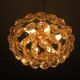 Kinkeldey gold plated and faceted glass chandelier, 1960s