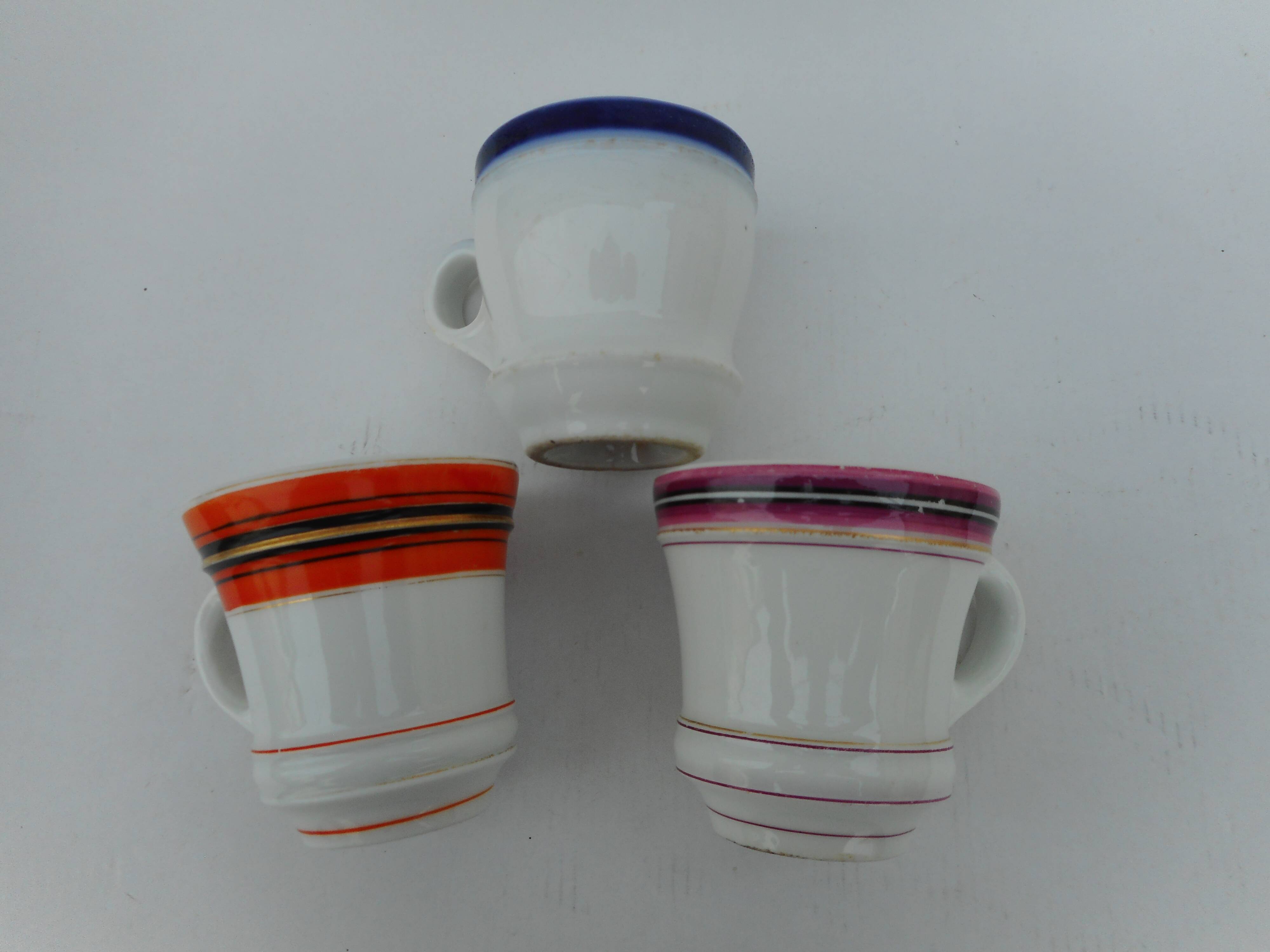 Three old Brulots cups