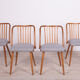 Set of 4 dining chairs by Antonin Suman for Ton, 1960s