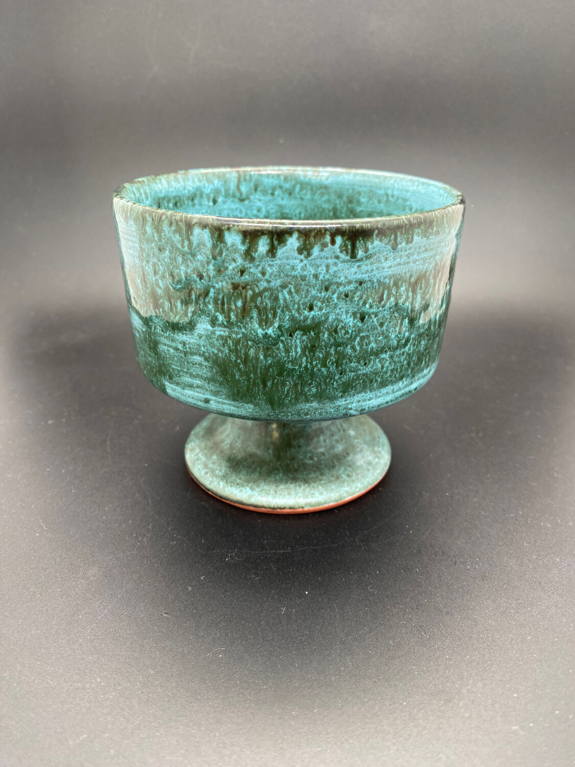 Glazed ceramic cup