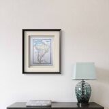 South America, antique map, printed in 1852. Authentic.