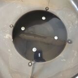 Plexiglas swivel chair