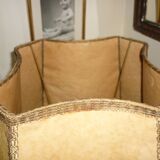 Classic lampshades in vellum and trimmings