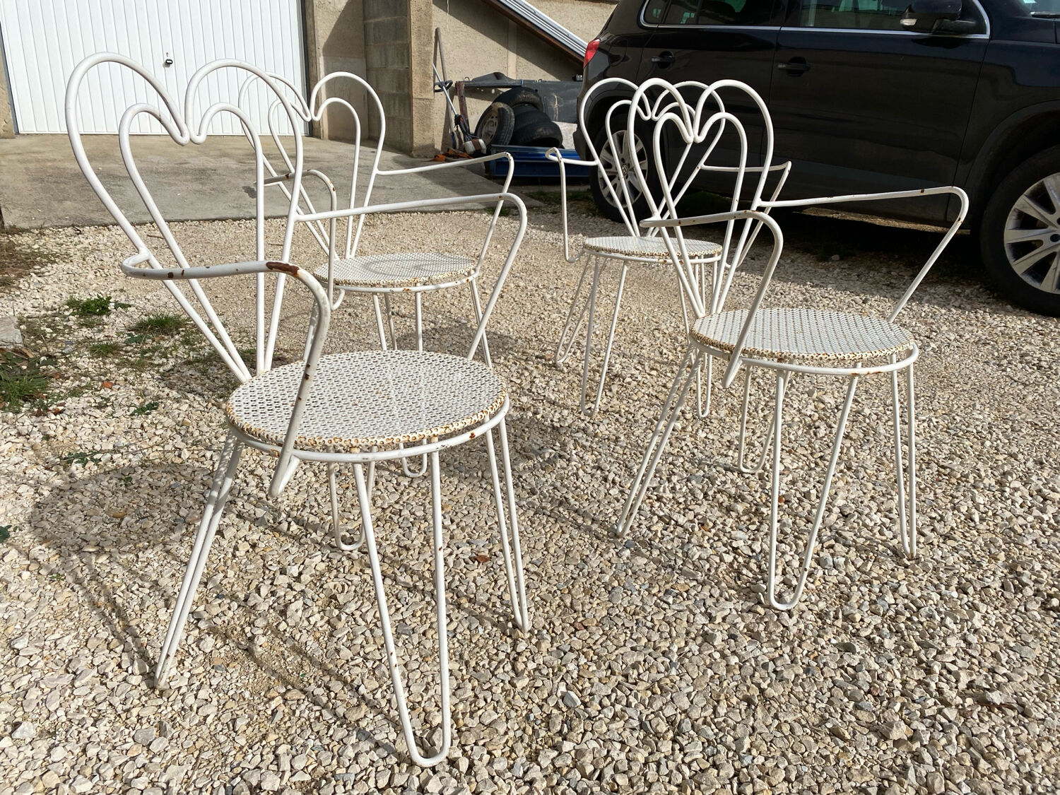 Mathieu Matégot garden furniture - 1954