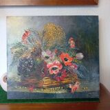 Still life with forget-me-nots