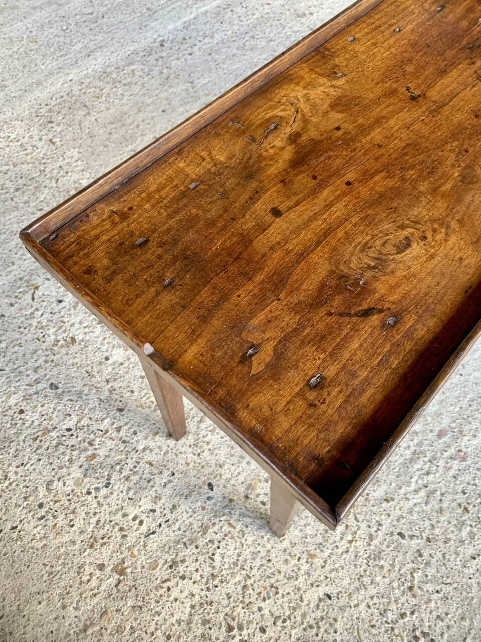 Small console / Side table in walnut 19th century