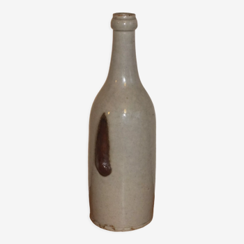 Ancienne bouteille en terre vernissée de Saône et Loire