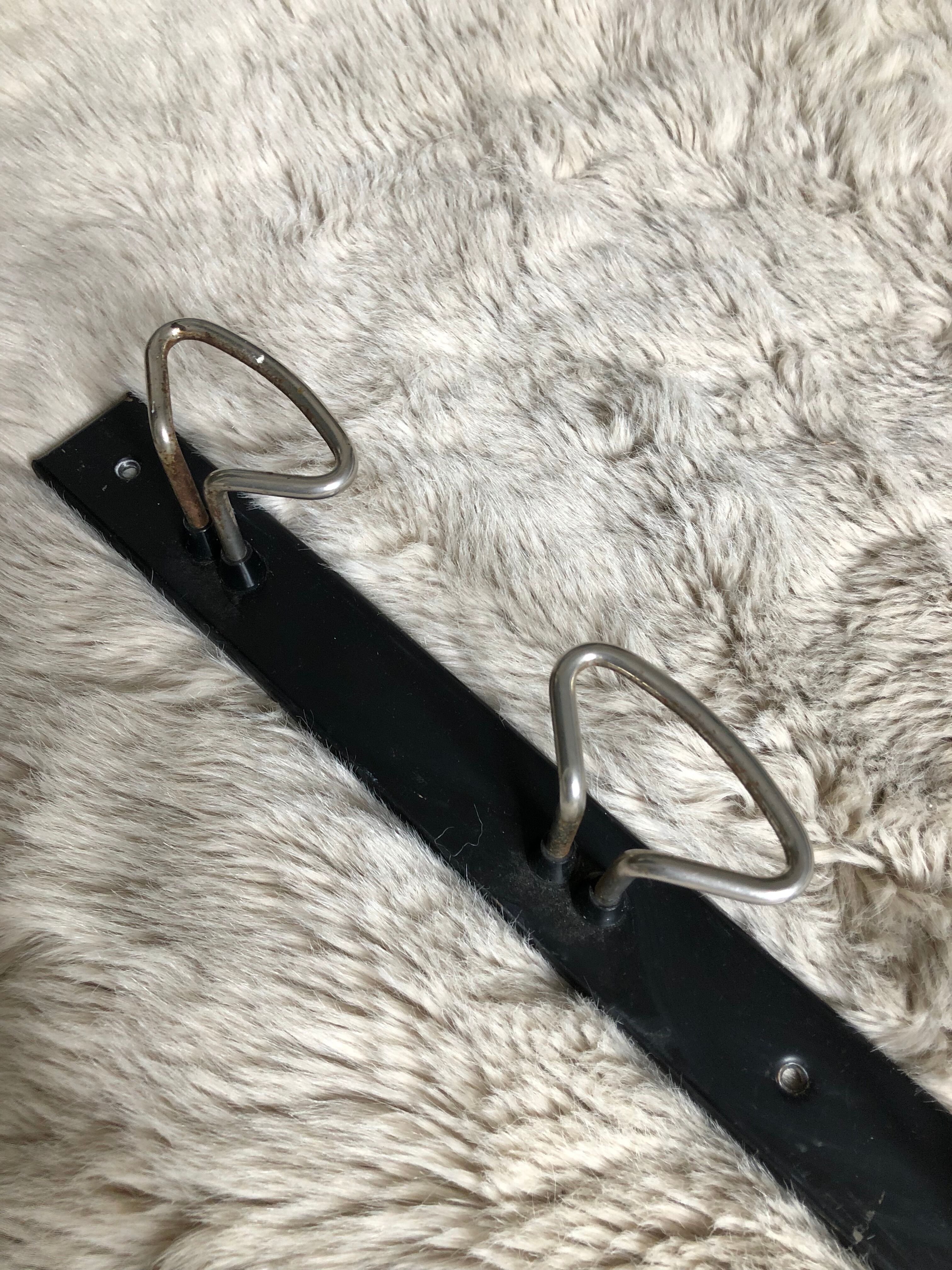 Wall coat rack 6 hooks