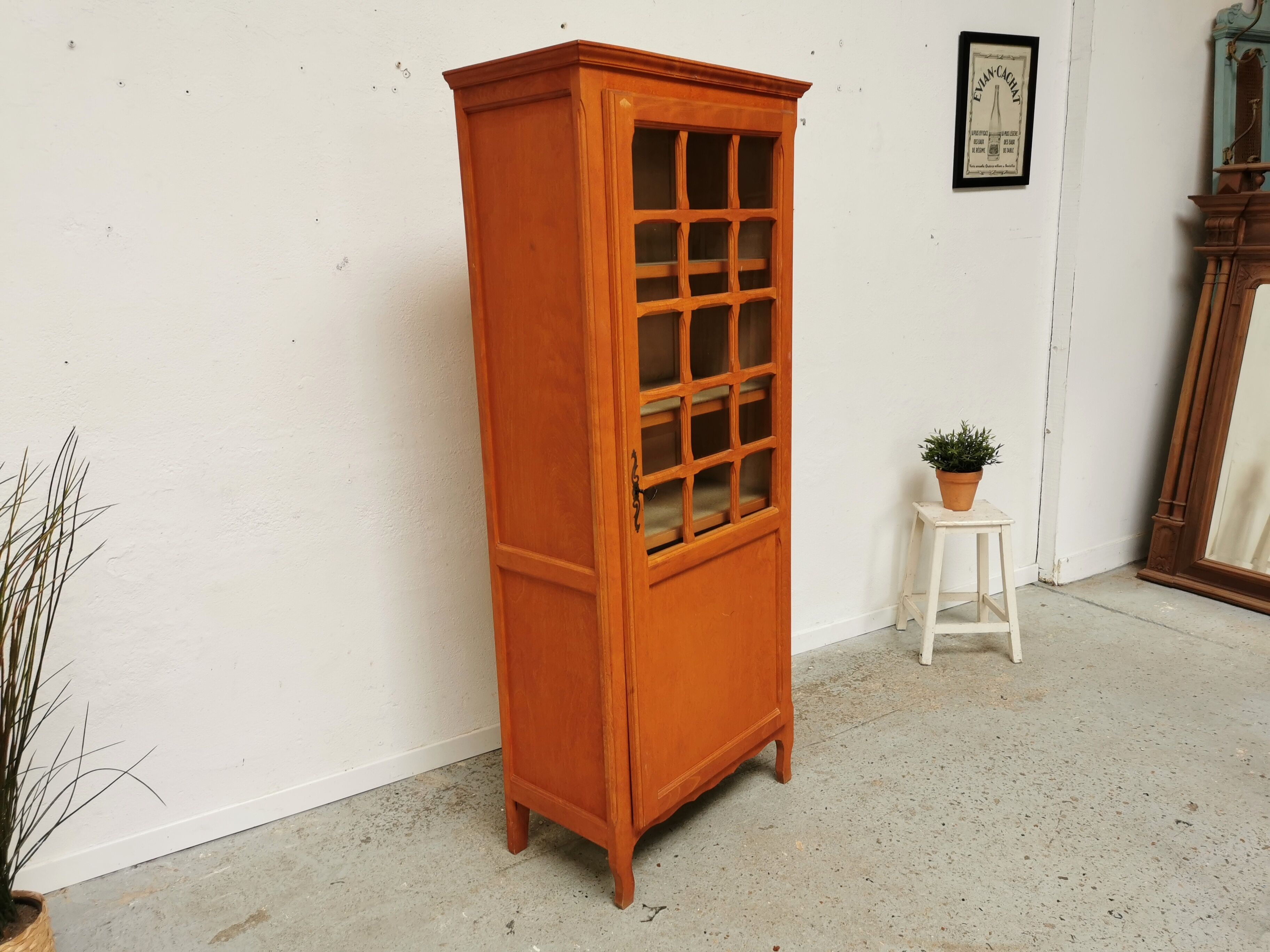 Vintage glazed Parisian wardrobe