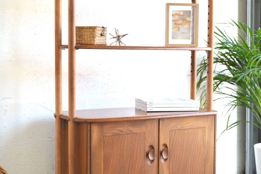 Bookcase/room divider by Ercol