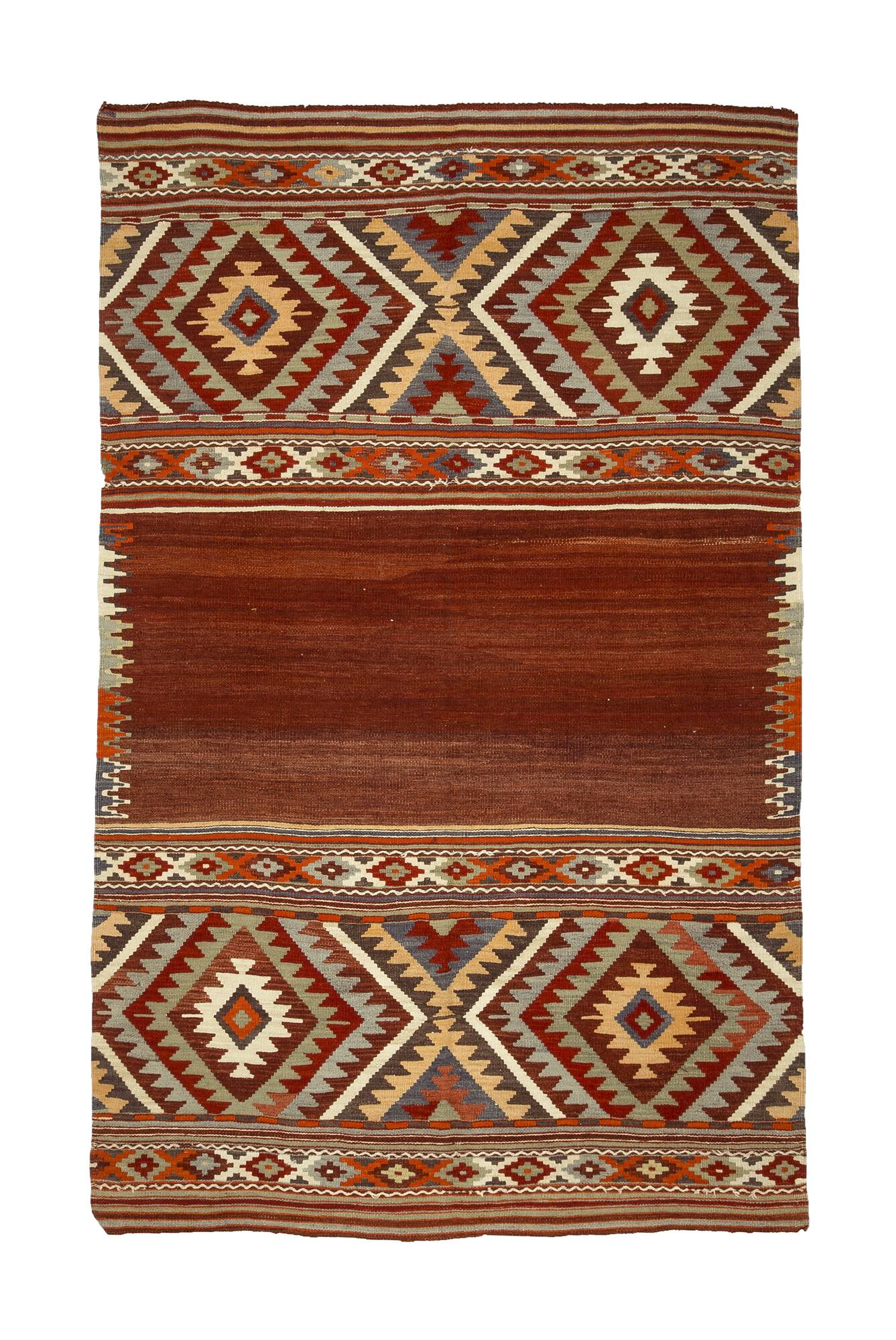 Turkish kilim rug, 229x144 cm, MYK-814