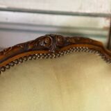 Pair Of Louis XV Style Bergeres In Finely Carved Walnut Around 1920