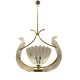 Murano glass light pendant by Ercole Barovier, 1940s
