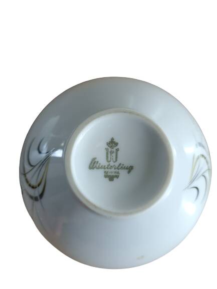 Bavaria Winterling teapot + sugar bowl