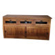 Low teak furniture
