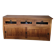 Low teak furniture