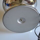 Large chrome metal lamp base 1970s vintage 70's space age