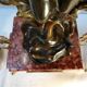 Marble and regulating fireplace trim - 1900s - Signed Charles Ruchot