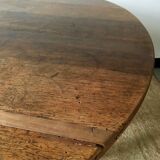 Table à volets ancienne en bois massif