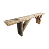 Old bench sidetable pine bench