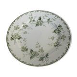 Round dish, land of iron, model Rosette of st amand