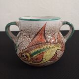 Vallauris ceramic fish soup service