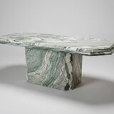 Green marble table Luana