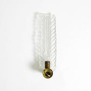 Original Mid Century Modern Italian Barovier & Toso Murano glass wall lamp
