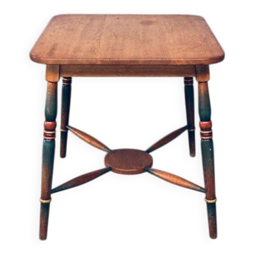 Amsterdam School Painted Side Table, Netherlands, 1920s