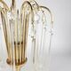 Murano glass waterfall drop lamp