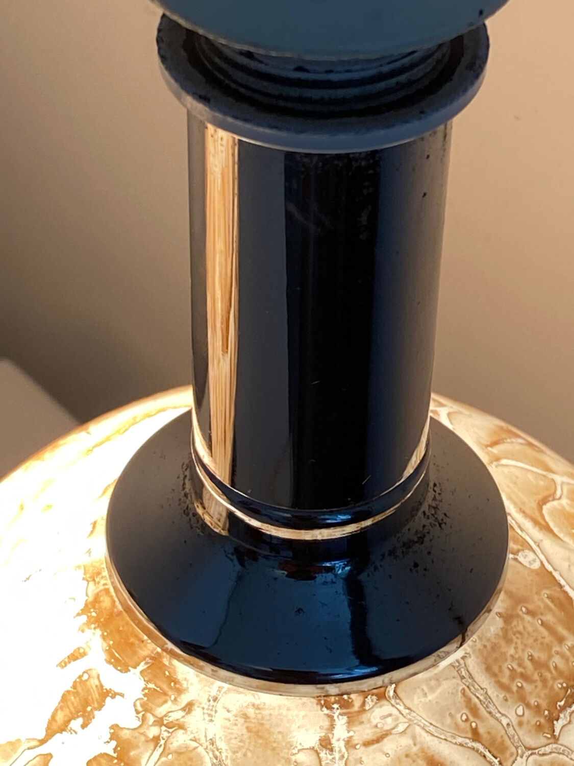 Vintage bedside lamps