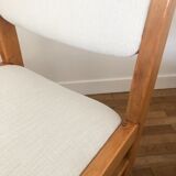 6 restored Maison Regain elm chairs