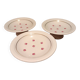 3 fruit bowl serving dishes porcelain Babel