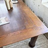 Dudouyt oak dining table 1940