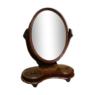 Old mirror "psyche", English style nineteenth century