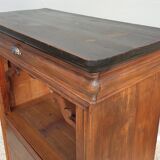 High chest of drawers furniture XIXth with niche