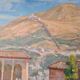 The alhambra of Granada oil by Marguerite Portier