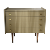 Vintage chest of drawers spindle feet