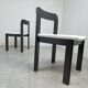 Set of 10 vintage dining chairs 1970s