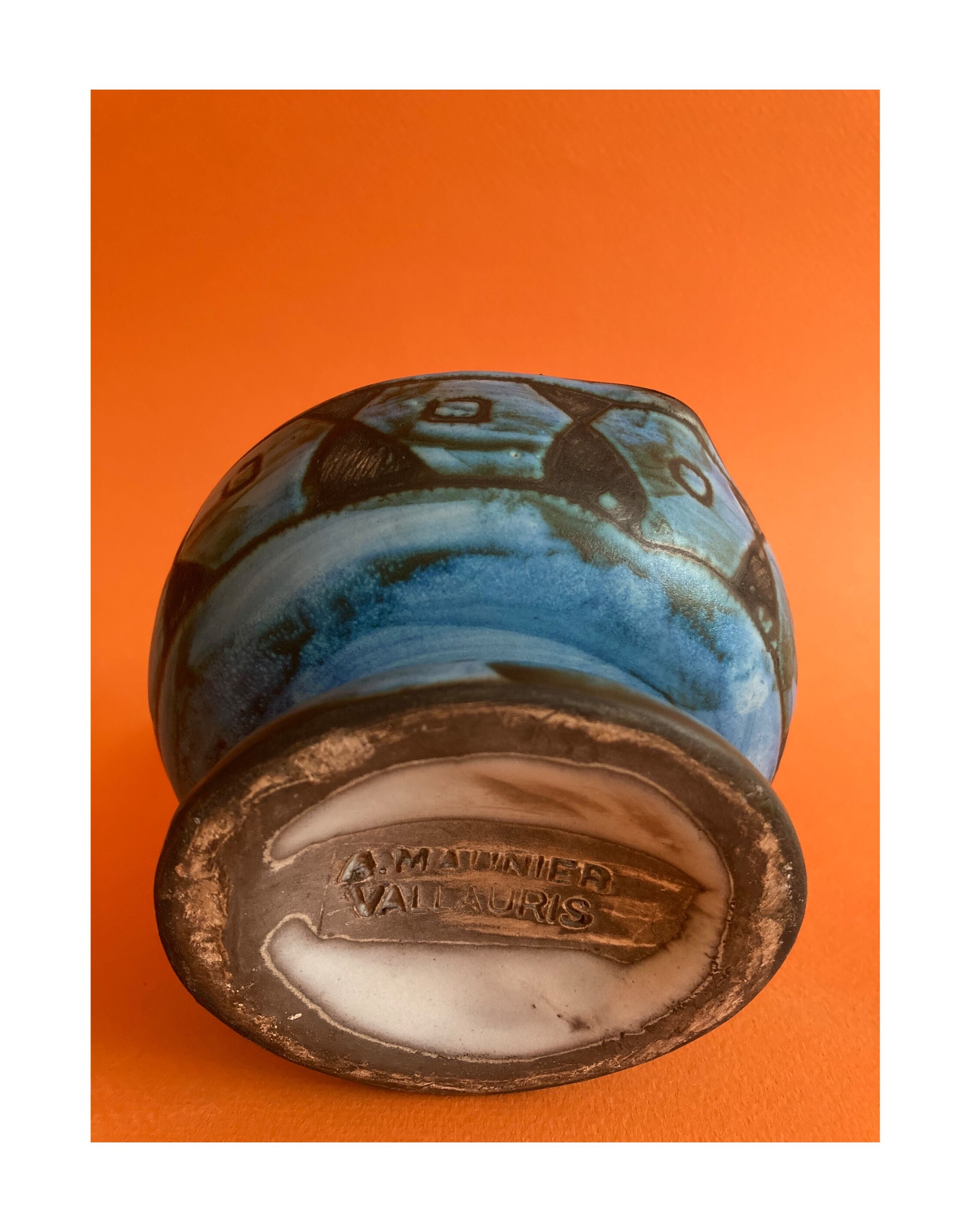 Ceramic candle holder