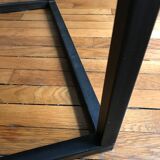 Wooden and metal table
