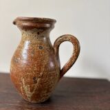 Vintage pyrite stoneware pitcher