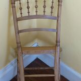 Cane wooden chair