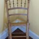 Chaise en bois canne