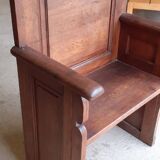 Fauteuil chêne.