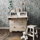Commode anglaise surmontée d’un secrétaire à pente