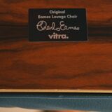 The Eames Lounge Chair, designed by Charles and Ray Eames, 1980s.