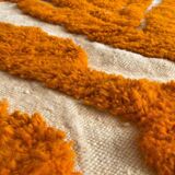 Handmade pure wool Moroccan rug size 1.4/2.6 m